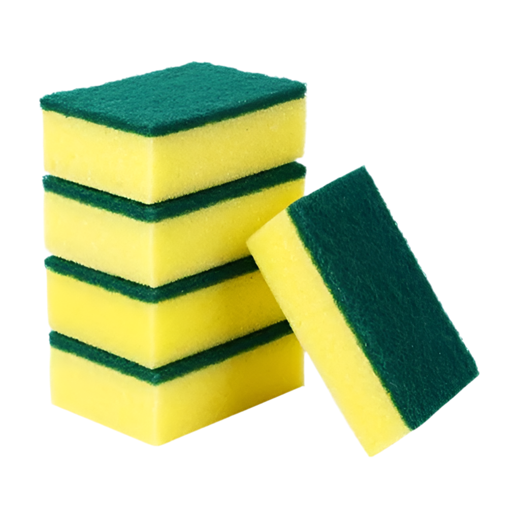 Esponja amarilla multiuso