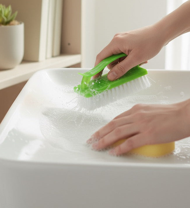 Escobilla plástica plancha