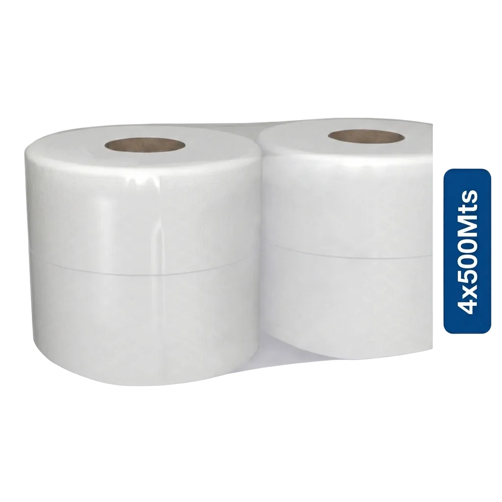 Papel higiénico institucional 4x500mts