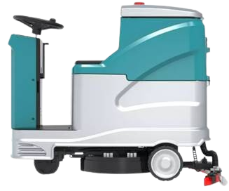 Vacuolavadora - fregadora X8 Hombre a bordo a baterias